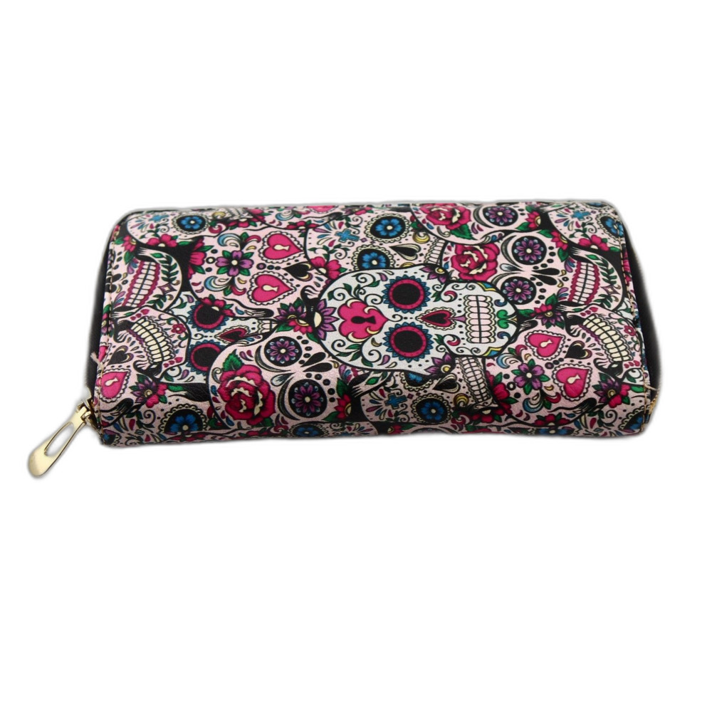Day Of The Dead Cosmetic Wallet